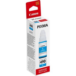 Canon GI-490C inktfles cyaan (origineel)