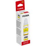 Canon GI-490 (Opruiming Jan-25) geel (0666C001) - Inktcartridge - Origineel