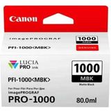 Canon PFI-1000MBK inktcartridge mat zwart (origineel)