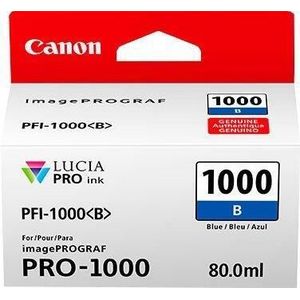 Canon PFI-1000 / 0555C001 Blue - Inktpatroon Cyaan