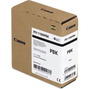 Canon PFI-1100PBK inktcartridge foto zwart (origineel)