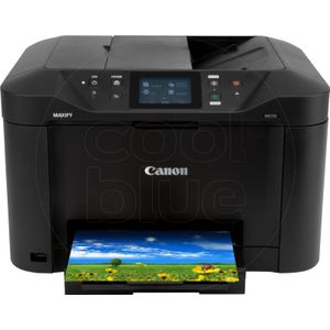 Canon Maxify MB5150 Kleureninktstraal, multifunctionele printer (DIN A4, 4-in-1 scanner, kopieerapparaat, fax, kleurendisplay, 600 x 1200 dpi, USB, duplexafdrukken, wifi, Bluetooth), zwart