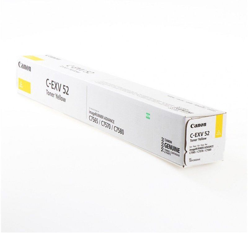 Canon C-EXV 52 tonercartridge 1 stuk(s) Origineel Geel