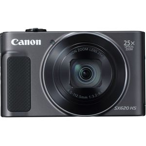 Canon - PowerShot SX620 HS - Compactcamera - Zwart - 21,1 MP - 25x Zoom