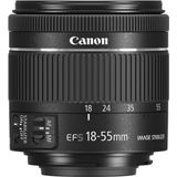 Canon - EF-S 18-55mm - Camera Lens - Zwart - Standaardzoomlens