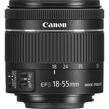 Canon - EF-S 18-55mm - Camera Lens - Zwart - Standaardzoomlens