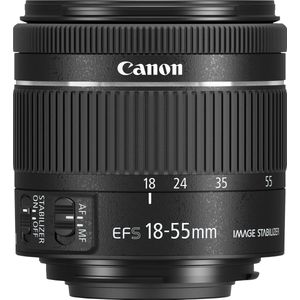 Canon - EF-S 18-55mm - Camera Lens - Zwart - Standaardzoomlens