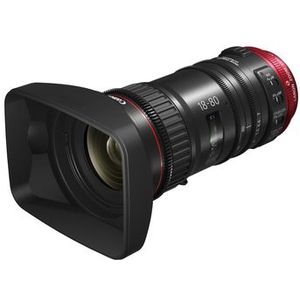 Canon - CN-E 18-80mm T4.4 L iS KAS S - Video Objectief - Zwart