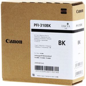 Canon PFI-310BK inktcartridge zwart (origineel)