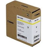 Canon - PFI-110Y - Inktcartridge - Geel - Voor imagePROGRAF TX-2000/3000/4000