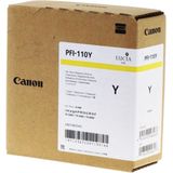 Canon PFI-110Y inktcartridge geel (origineel)