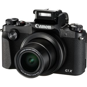 Canon PowerShot G1X Mark III (24 - 72 M - 24.20 Mp - APS-C / DX - Camer - Zwart