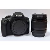 Canon EOS 2000D Zwart - 24,1 MP - DSLR Camerakit