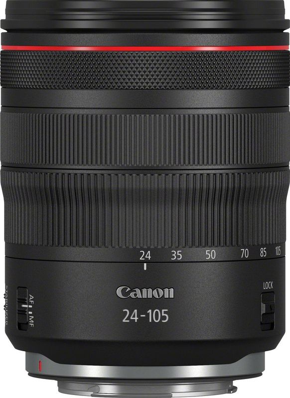 Canon - RF 24-105mm F4L IS USM - Zoomlens - Zwart - Professionele Lens