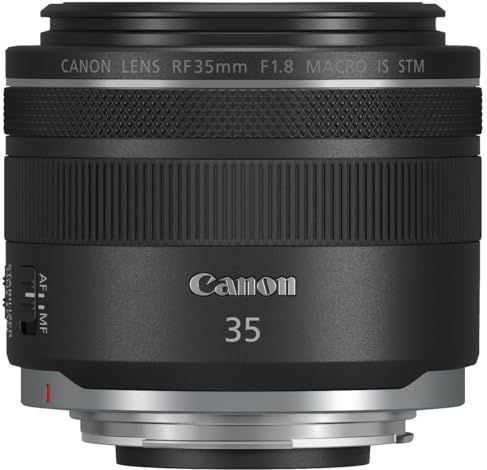 Canon - RF 35mm f/1.8 Macro IS STM - Camera Lens - Zwart - Standaard