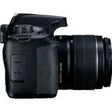 Canon EOS 4000D + 18-55mm DC - Zwart