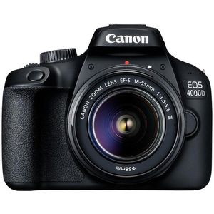 Canon EOS 4000D + 18-55mm DC - Zwart