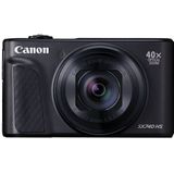 Canon PowerShot SX740 HS Digitale camera (20,3 MP, 40x optische zoom, inklapbaar 3inch scherm, DIGIC 8, EVF, 4K, ultra-hd, hdmi, wifi, bluetooth, automatische sluitertijd, diafragmavoorkeuze), zwart