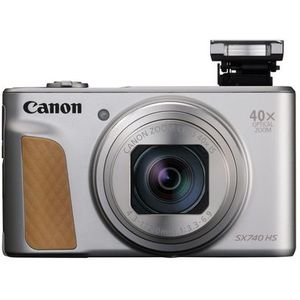 Canon - PowerShot SX740 HS - Digitale Camera - Zilver - 20,3 Megapixels - 40x Optische Zoom