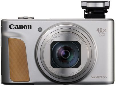 Canon - PowerShot SX740 HS - Digitale Camera - Zilver - 20,3 Megapixels - 40x Optische Zoom