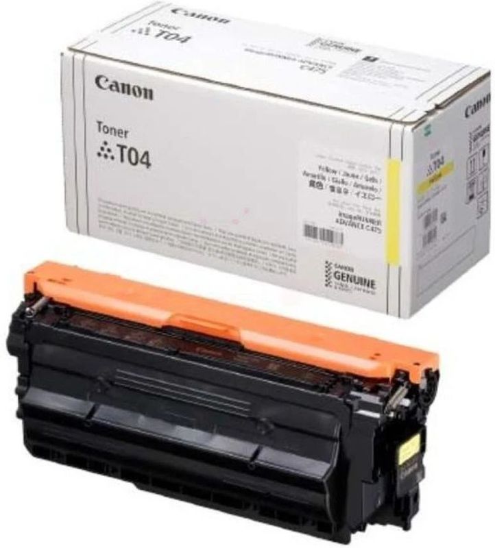 Canon T04 toner geel (origineel)