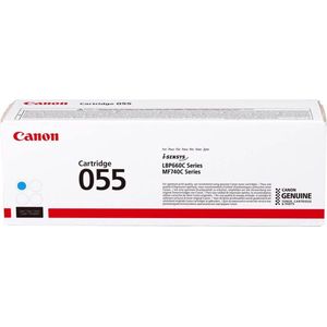 Canon 055 toner cartridge cyaan (origineel)