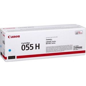 Canon 055H tonercartridge 1 stuk(s) Origineel Cyaan