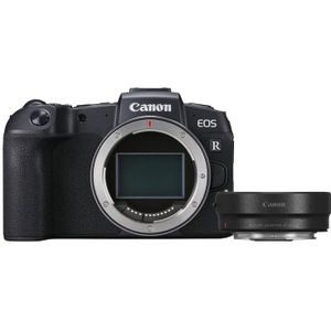 Canon EOS RP Body + Adapter EF-EOS R (26.20 Mpx, Volledig formaat), Camera, Zwart