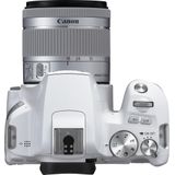 Canon 250D digitale reflex + EF-S 18-55mm f/4-5, 6 is STM - wit