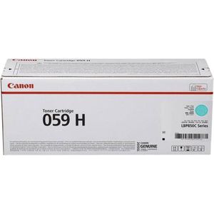 Canon 059 H tonercartridge 1 stuk(s) Origineel Cyaan