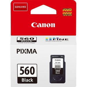 Canon - PG-560 - Inktcartridge - Zwart - 7,5 ml - Tot 180 pagina's