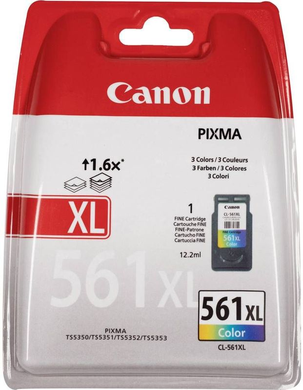Canon CL-561XL - Kleur (cyaa - Magent - Geel) - Origineel - Inktcartridge