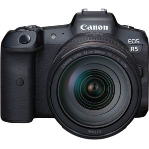 Canon EOS R5 systeemcamera Zwart + RF 24-105mm f/4.0L IS USM