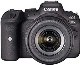 Canon EOS R6 + RF 24-105mm F4-7.1 IS STM MILC 20,1 MP CMOS 5472 x 3648 Pixels Zwart