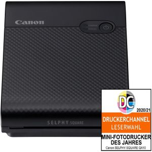 Canon SELPHY Square QX10 - Mobiele Fotoprinter - Zwart