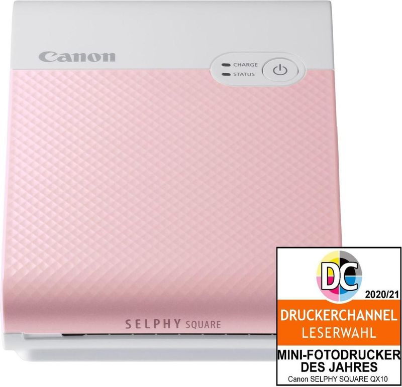 Canon SELPHY Square QX10 -Mobiele Fotoprinter - Roze