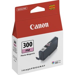Canon PFI-300PM Fotomagenta-inktcartridge - Professionele Inkt - Voor Gedetailleerde Resultaten