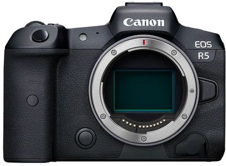 Canon - EOS R5 - Systeemcamera - Zwart - Full Frame - 45 Megapixel