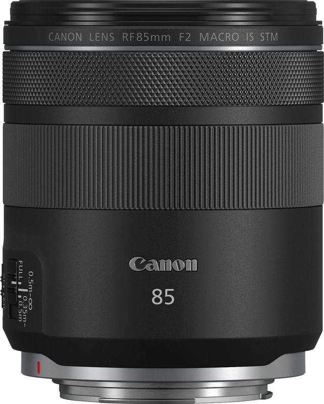 Canon - RF 85mm F2 Macro IS STM - Camera Lens - Zwart - 500g