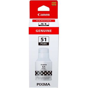 Original Canon Tintenflasche GI-51PGBK, Einzelpack, schwarz-pigmentiert