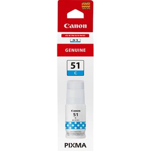 Canon - GI-51C - Inktflesje - Cyaan - 70ml