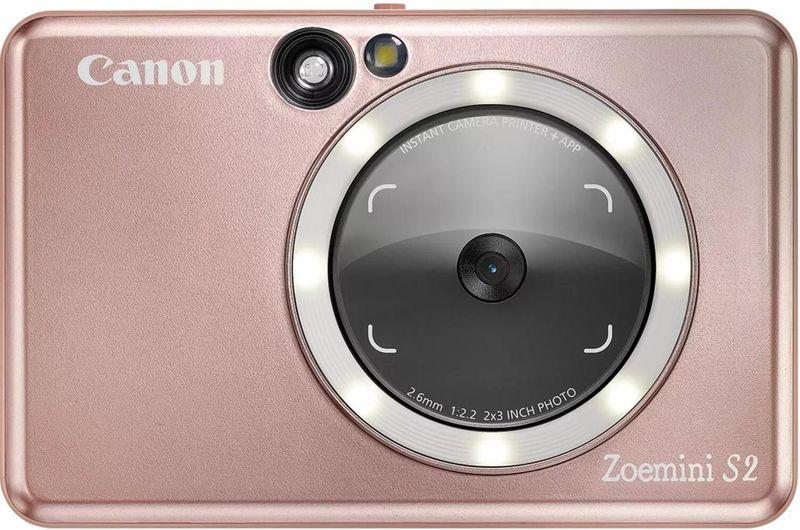 Canon Zoemini S2 Fotoprinter - Roségoud - Voor Kleurenfoto's
