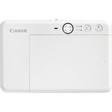 Canon Zoemini S2 Mini Sofortbildkamera + Fotodrucker mobil tragbar unterwegs Hosentasche (Fotodruck 5x7,6 cm, kabelllos, eingebauter Akku, Canon App, Bluetooth) perlweiß [+ 10er Zink Druck-Set]