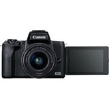 Canon EOS M50 Mark II + M15-45 S EU26 MILC 24,1 MP CMOS 6000 x 4000 Pixels Zwart