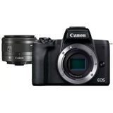 Canon EOS M50 Mark II + M15-45 S EU26 MILC 24,1 MP CMOS 6000 x 4000 Pixels Zwart