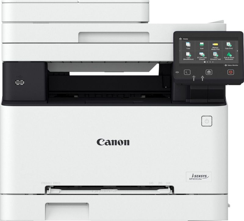 Canon - i-SENSYS MF655Cdw - Multifunctionele Kleurenlaserprinter - Zwart-Wit - 3-in-1