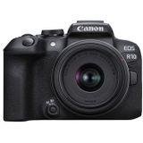 Canon - Eos R10 - Hybride Camera - Zwart - Inclusief Rf-S 18-45 Mm Lens