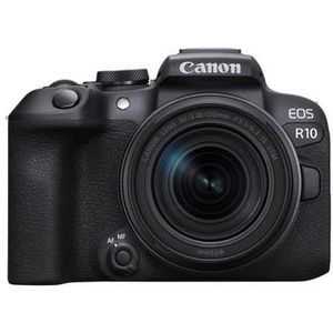 Canon - EOS R10 - Systeemcamera - Zwart - Inclusief RF-S 18-150mm lens