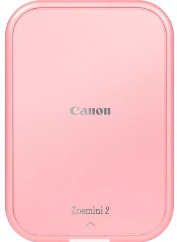Canon - Zoemini 2 - Draagbare Fotoprinter - Roségoud - Inclusief 20 Vel ZINK 5x7,6cm Papier en 10 Vel Cirkelvormig Stickerpapier