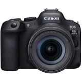 Canon - EOS R6 II - Camera + RF 24-105mm - Zwart - Inclusief Lens